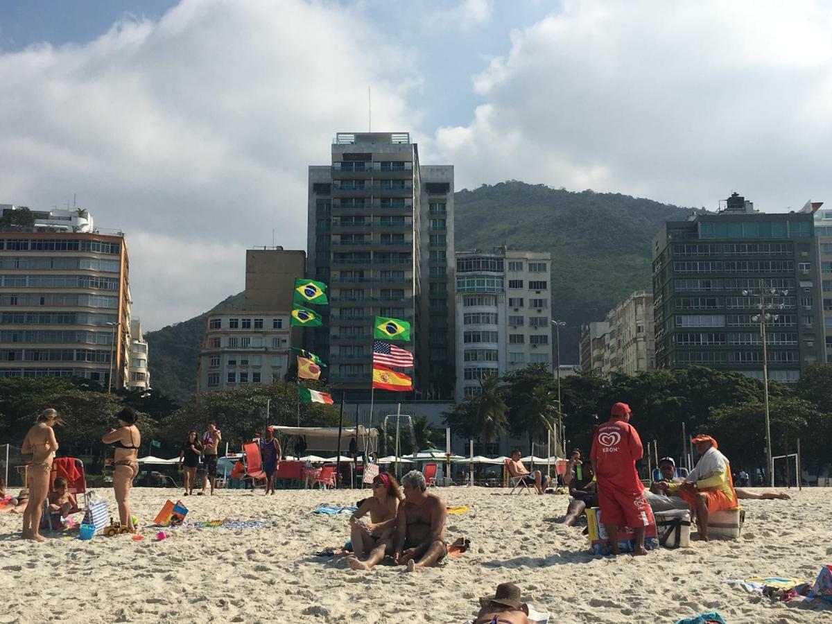 Apartamento 1 Quarto Reformado Em Copacabana Rio de Janeiro Bagian luar foto